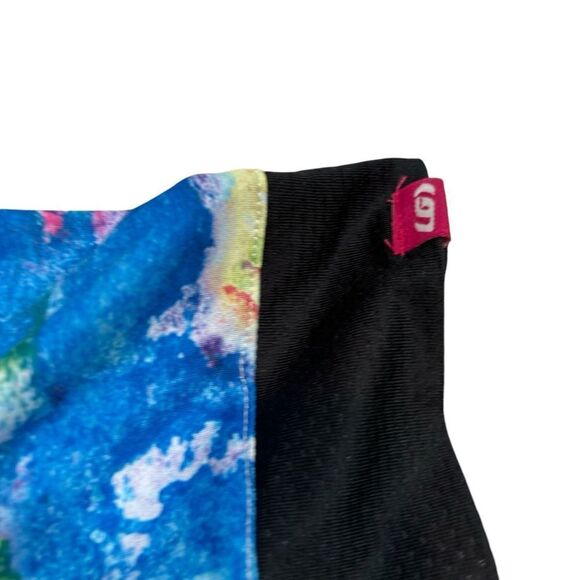 Ladies Garneau Cycling Jersey Full Zip Black and Paint Splatter Size XXL - Picture 3 of 10